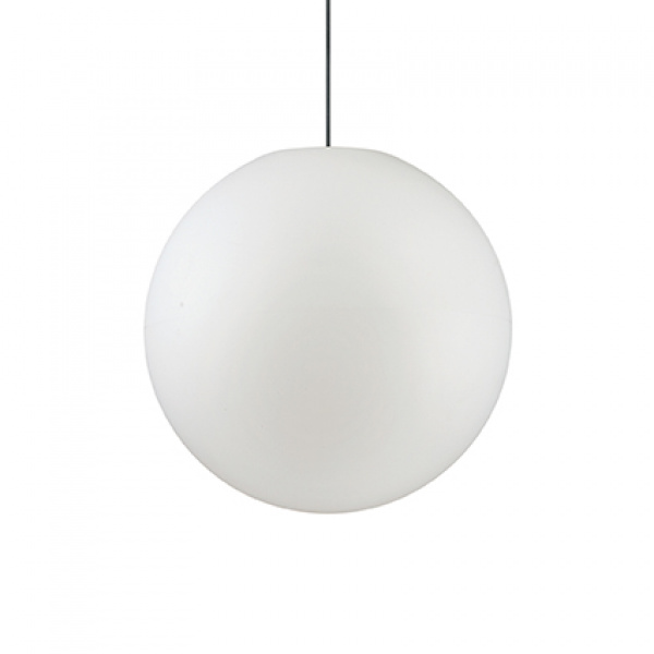 large spherical pendant light