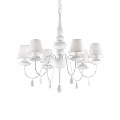 Ideal Lux - Provence - BLANCHE SP6 - Pendant lamp - White - LS-IL-035581