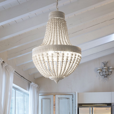 Ideal Lux - Provence - Monet SP5 - Pendant lamp - White - LS-IL-162737