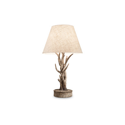 Ideal Lux - Rustic - Chalet TL1 - Table lamp - Beige - LS-IL-128207