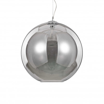 Ideal Lux - Sfera - Nemo SP1 D50 - Suspendion with glass diffuser - Fumé - LS-IL-094137