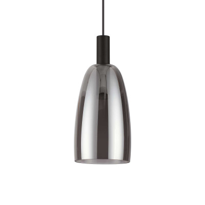 Ideal Lux - Smoke - Coco SP 2 - Chandelier with glass diffusor - Fumè/Black - LS-IL-275543 - Warm white - 3000 K - Diffused