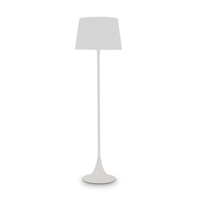 Ideal Lux - Smoke - London PT1 - Floor lamp - White - LS-IL-110233