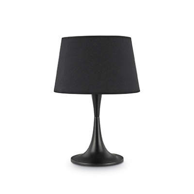 Ideal Lux London Tl1 Big Table Lamp, Big White Table Lamps