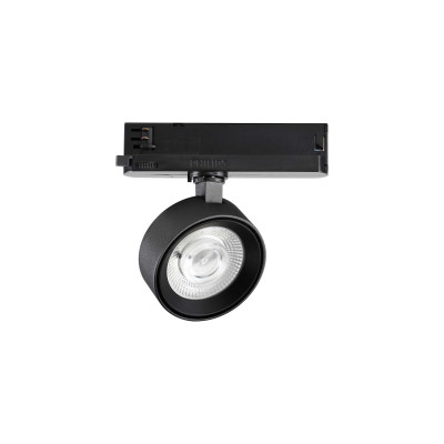 Ideal Lux - Systems, projectors and tracks - Pov Track Round - Adjustable track projector - Black - LS-IL-296333 - Warm white - 3000 K - 36°