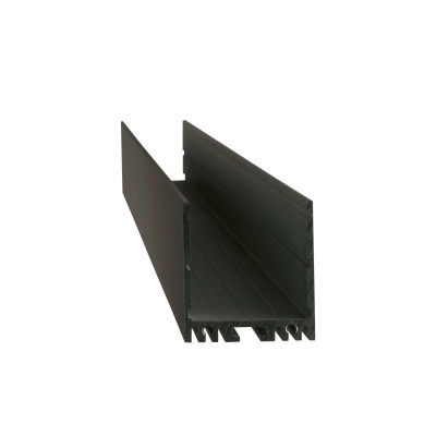 Ideal Lux - Systems, projectors and tracks - Vision trimless profilo 200mm - Linear indoor profile - Black - LS-IL-270517