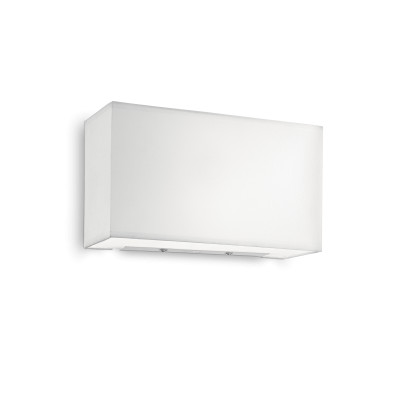 Ideal Lux Hotel Ap1 Wall Lamp Light, How To Cover A Rectangular Lampshade With Fabric
