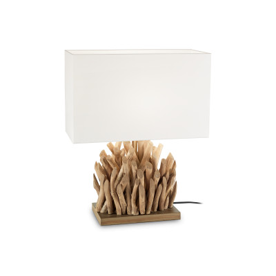 Ideal Lux - Tissue - Snell TL1 L - Table lamp - Wood - LS-IL-201399