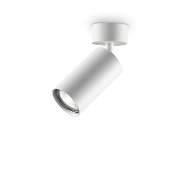 Ideal Lux - Tube - Dynamite PL1 - Adjustable ceiling projector - White - LS-IL-231495