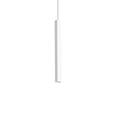 Ideal Lux - Tube - Ultrathin SP1 LED SQUARE S - Chandelier minimal style - White - LS-IL-194189 - Warm white - 3000 K - Diffused