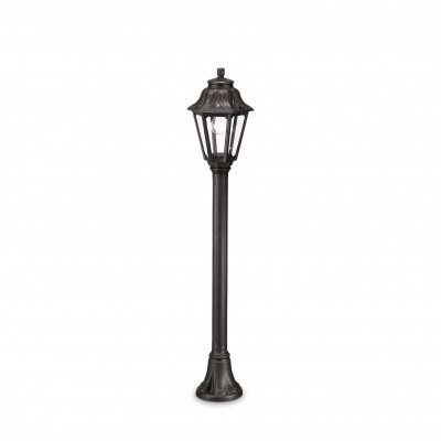 Ideal Lux - Vintage - Anna PT1 Small - Classic-style outdoor floor lamp - Black - LS-IL-101514