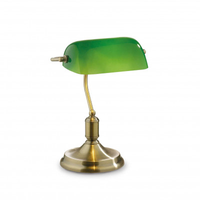Ideal Lux - Vintage - LAWYER TL1 - Office lamp - Burnished - LS-IL-045030