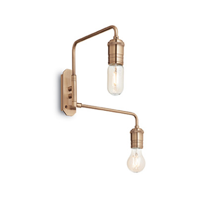 Ideal Lux - Vintage - Triumph AP2 - Wall light with two light - Brass - LS-IL-160245