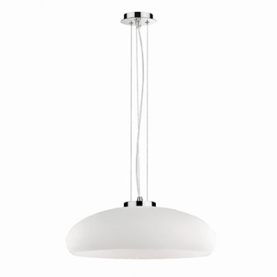 Ideal Lux - White - ARIA SP1 D50 - Pendant lamp - White - LS-IL-059679