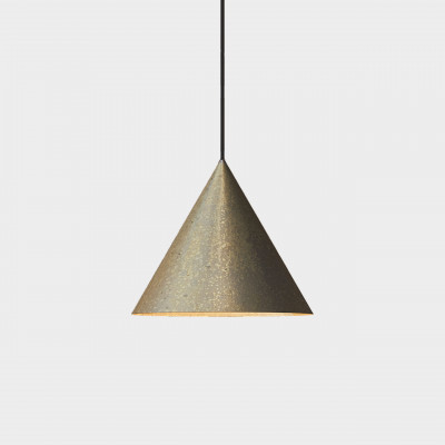 Il fanale - Essential - Cone SP M OUT- Conical chandelier - Satin brass - LS-IF-286-12-OOB