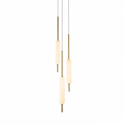 Il fanale - Linee - Typha SP 3L - Modern suspension 3 lights - Brass - LS-IF-285-02-ON