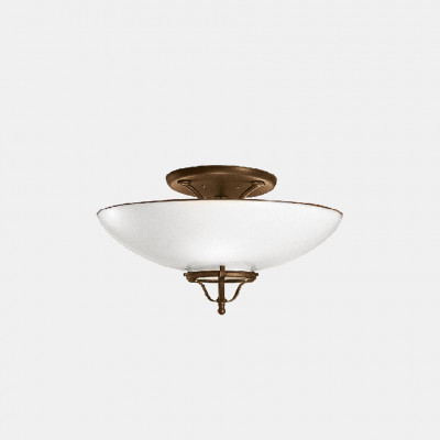 Il fanale - Up and down - Country PL coppa L - Ceiling light - Brass - LS-IF-080-02-OV