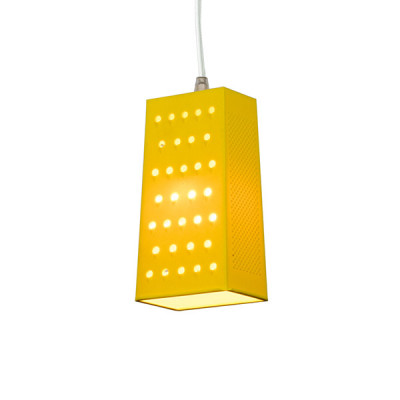 In-es.artdesign - Be.pop - Cacio&Pepe S SP - Suspension lamp - Yellow/Transparent - LS-IN-ES023G-T