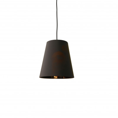 Karman - Ali & Baba - Cupido D26 SP - Chandelier with textile lampshade - Anthracite - LS-KR-SE194CDINT