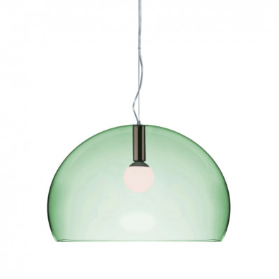 Kartell - House Lights - Big FL/Y SP - Colouful chandelier - Fine textured Sage green - LS-KA-09058K9