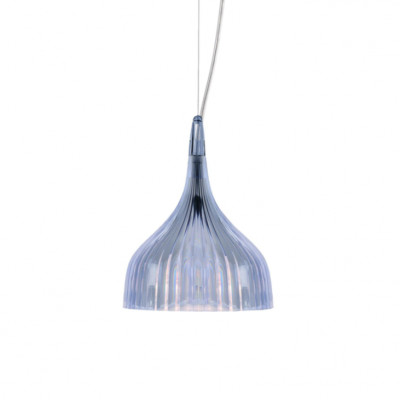 Kartell - House Lights - E SP - elegant pendant lamp - Blue - LS-KA-G9040P2