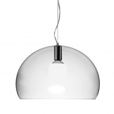 Kartell - House Lights - FL/Y SP - Dome shaped design chandelier - Crystal - LS-KA-09030B4