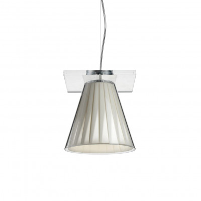 Kartell - House Lights - Light Air SP - Chandelier with pleated effect - Beige - LS-KA-09131BE