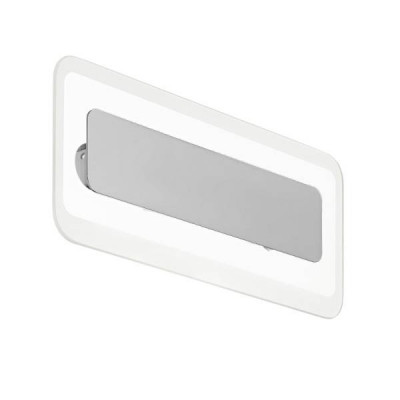 Linea Light - Antille - Antille AP LED S - Modern wall lamp size S - Chrome - LS-LL-8881 - Warm white - 3000 K - Diffused