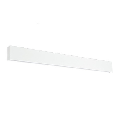 Linea Light - Box - Box W1 AP LED XL - Single emission modern wall lamp size XL - White - Diffused