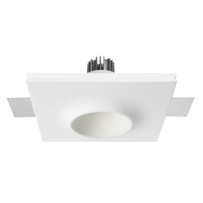 Linea Light - Gypsum - Gypsum O1 FA LED - Gypsum spotlight for wall - White - Diffused