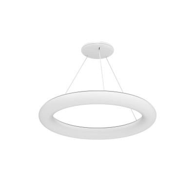 Linea Light - Home - Polo SP S DALI - Biemission circular suspension - White - LS-LL-9164 - Warm white - 3000 K - Diffused