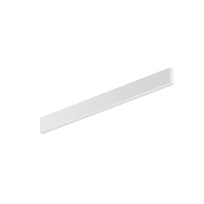 Linea Light - Home - Satori AP L - Large linear wall lamp - White RAL 9003 embossed - Diffused