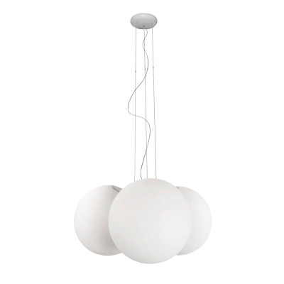 Linea Light - Oh! IN - Oh! Pendant 3 lights M - Natural - LS-LL-12221