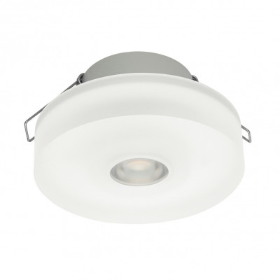 Linea Light - One to One - One to One C FA LED - Decorative recessed ceiling spotlight - White - LS-LL-7619 - Warm white - 3000 K - 60°