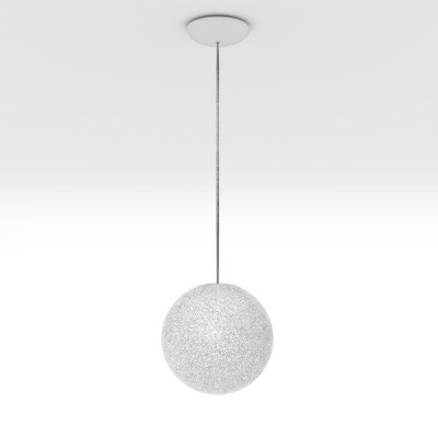 Lumen Center - Icelight - Icelight 20 SP S - Sphere shaped chandelier - White - LS-LC-IL20