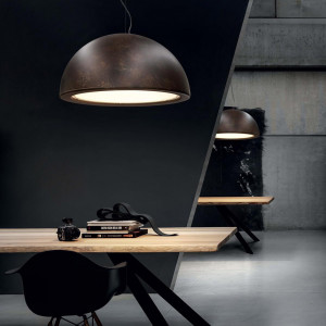 Ma De Entourage M SP Dome shaped suspension lamp