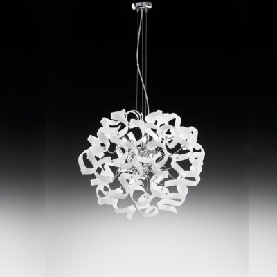 Metal Lux - Astro - Astro SP M - Modern medium chandelier - White - LS-ML-206-150-02
