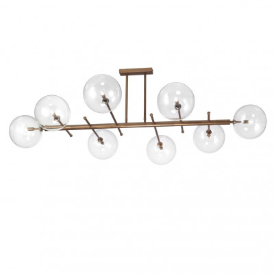 Metal Lux - Bubble - Estro PL 8L - Ceiling lamp with eight lights - Burnished - LS-ML-267-560-04