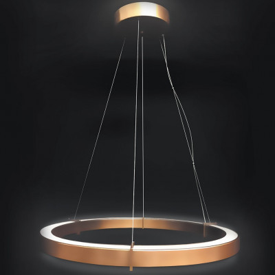 Metal Lux - Industrial Design - Orbita SP M - Modern medium chandelier - Burnished - LS-ML-269-100-04 - Warm white - 3000 K