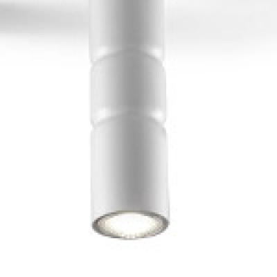 Metal Lux - Vintage - Turbo PL - Single light tubular ceiling light - White - LS-ML-268-401-02
