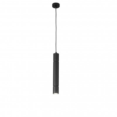Metal Lux - Vintage - Turbo SP - Chandelier with tube diffusor - Black - LS-ML-268-511-03