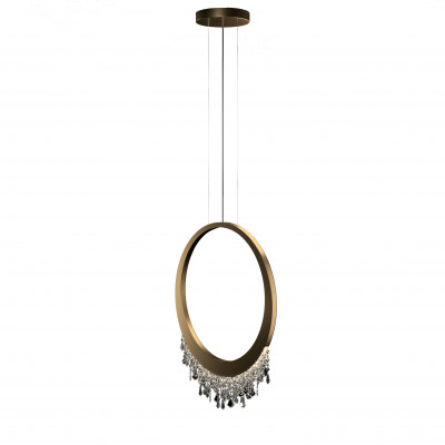 More Brands - Laudarte - Memory SP 45 - Chandelier with crystal - Brass - LS-LA-memory-45 - Super warm - 2700 K - Diffused