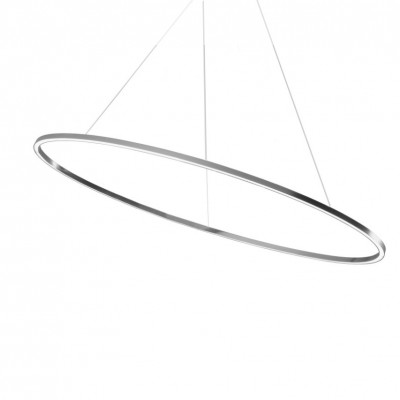Nemo - Ellisse - Ellisse Major Down SP LED - Oval shaped chandelier - Chrome - LS-NL-ELP-LL2-54 - Super warm - 2700 K - Diffused
