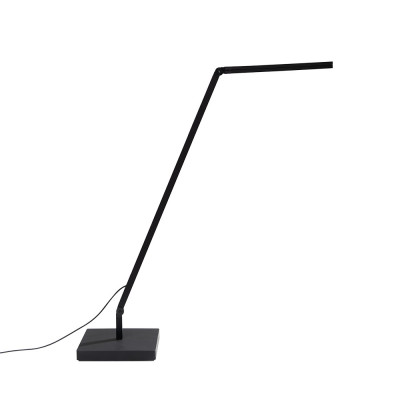 Nemo - Stelo - Untitled Mini Linear AP TL - Table or wall lamp - Black - Diffused
