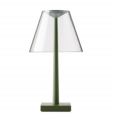 Rotaliana - Dina+ - Dina+ TL LED - Portable LED table lamp with USB - Green - LS-RO-1DPT101218EL0 - Super warm - 2700 K - Diffused