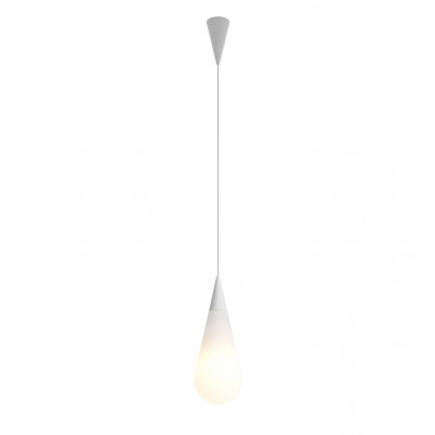 Rotaliana - Goccia - Goccia H2 SP S - Modern chandelier size S - Satin white - LS-RO-1GOH200100ZB0