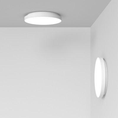 Rotaliana - Pomi - Venere W2 PL LED - Circular shape design wall and ceiling lamp - Matt White - LS-RO-1VEW200063ZL0 - Super warm - 2700 K - Diffused