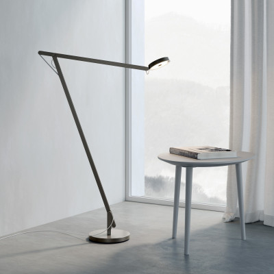 Rotaliana String F1 Pt Modern Style, Motion Floor Lamp