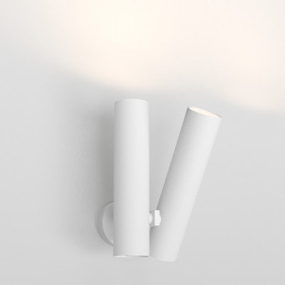 Rotaliana - Sunset Magic  - Tobu W1 - Wall light with two light and directable diffusor - Matt White - LS-RO-1TBW1S2063DL0 - Warm white - 3000 K - 20°