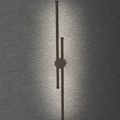 Sikrea - Essentiality - Elia AP 2L - Minimal wall lamp 2 lights - Matt black - Diffused